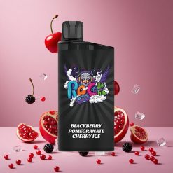 IGET Bar 3500 Puffs 1400 mAh Engangsvape Brombær Granatæble Kirsebær Is