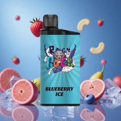 IGET Bar 3500 Puffs Blåbær Is med 1400 mAh og 1,2 Ohm Mesh Coil