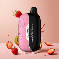 IGET Moon K5000 Puffs 5000 Sug (Op Til) 81,5 g Netto Engangs Vape Jordbær Kiwi Is