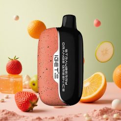 IGET Moon K5000 Puffs Engangs Vape Jordbær Appelsin Grøn Is - 81,5 g - Op Til 5000 Puffs