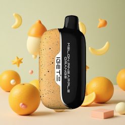 IGET Moon K5000 Puffs Engangs Vape Melon Ananas Appelsin (81,5 g, Op til 5000 Puffs)