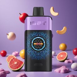 IGET ONE 12000 Puffs Almindelig Tilstand + 2700 mAh Batteri Grape Is
