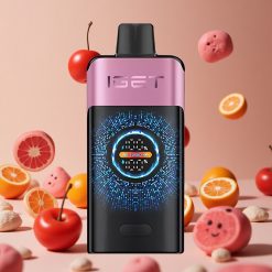 IGET ONE 12000 Puffs Engangs Vape Kirsebær Monster med 2700 mAh Batteri og 0,6 Ohm Dual Mesh Coil
