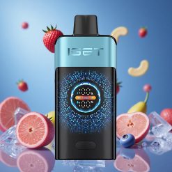 IGET ONE 12000 Puffs Turbo Mode 9000 Puffs Blåbær Is Engangs Vape