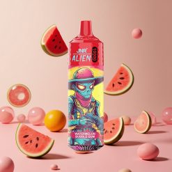 JNR Alien 850mAh 20ml Vandmelon Bubblemund Engangs Vape