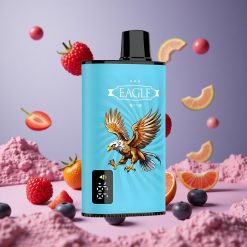 JNR EAGLE Smart 23000 Puffs Justerbar Luftstrøm 25ml e-Væske Blåbær Sur Hindbær