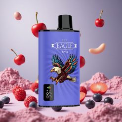 JNR EAGLE Smart 23000 Puffs Justerbar Luftstrøm 750mAh Batteri Blåbær Hindbær Kirsebær