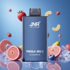 JNR Mega Box 25000 Puffs & 30ml E-væske Kapacitet Engangs Vape Blåbær Is
