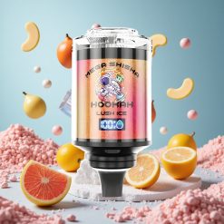 JNR Mega Shisha Hookah Desktop Kompatibilitet 100K Puffs & 60ml Kapacitet Lush Is