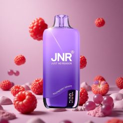 JNR Rainbow 10500 Puffs 18ml E-væske Tank Engangs Vape Hindbær Drue
