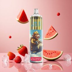 JNR Rocket-X 12400 Puffs Justerbar Luftflow 25ml E-Væske Kapacitet Engangs Vape Jordbær Vandmelon Is