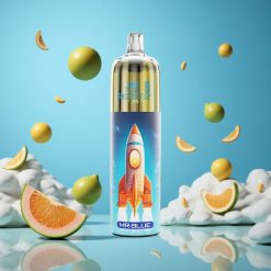 JNR Rocket-X 12400 Puffs Justerbar Luftgennemstrømning & 850mAh Batteri Mr Blå