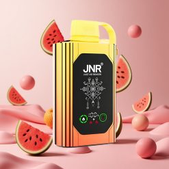 JNR Shisha Hookah Box 20500 Puffs HD-skærm 1000mAh Vandmelon Jordbær Bubblegum