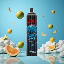 JNR Wolf Niplo 10000 Puffs 20ml 0% 2% 5% Nikotin Mr Blå