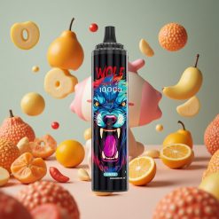 JNR Wolf Niplo 10000 Puffs 20ml 0% 2% 5% Nikotin Vimto