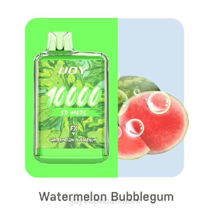 iJOY Vape Flavors - iJOY Bar SD10000 engangs 60N4174 vandmelon tyggegummi