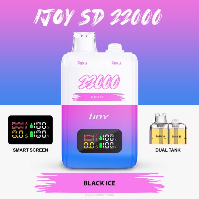 iJOY Vape Shop - iJOY SD 22000 engangs 60N4148 sort is